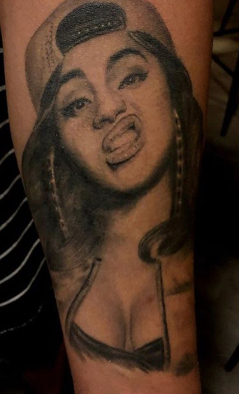 Best 14 Cardi B Tattoos - NSF - Music Magazine