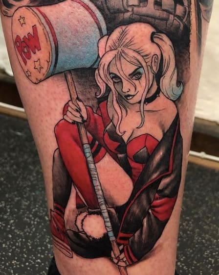 The Top 23 Harley Quinn Tattoo Ideas  2021 Inspiration Guide