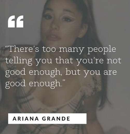 Best 45 Ariana Grande Quotes Nsf Music Magazine