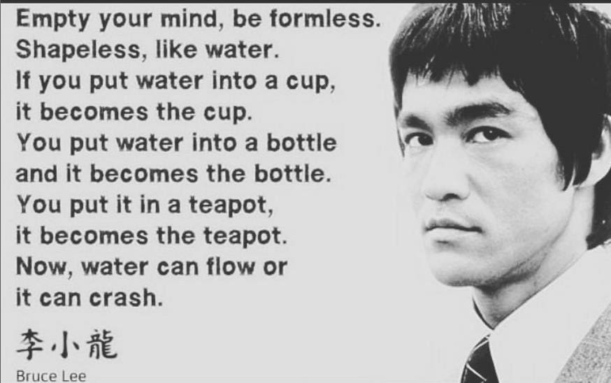 Bruce Lee Quote: “You have to create your own luck. You have to be aware of