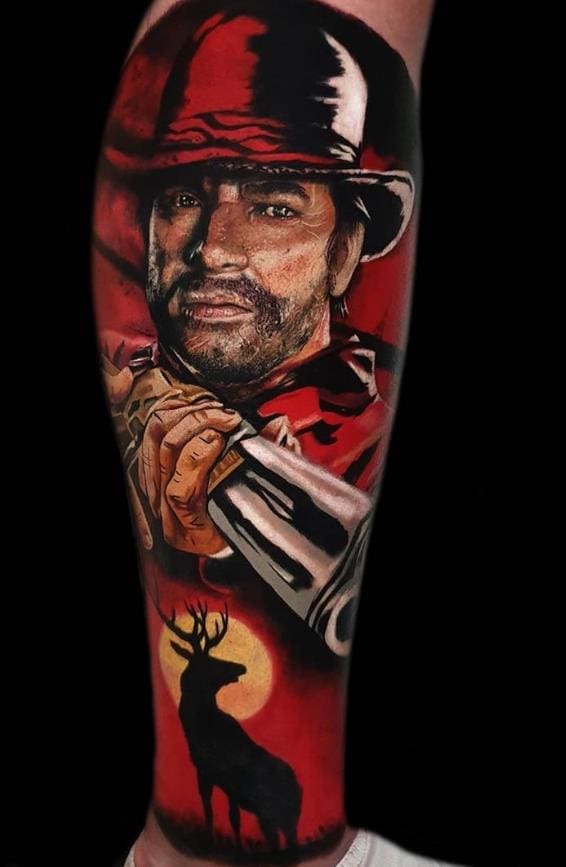 Arthur Morgan Tattoo  The Red Dead Redemption Amino